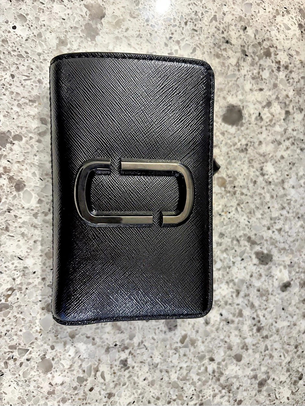 Marc Jacobs The Snapshot Compact Wallet Black - Picture 3 of 4